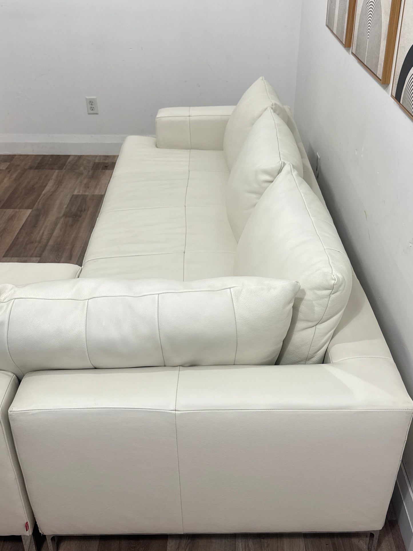 EQ3 Eve Leather Sectional