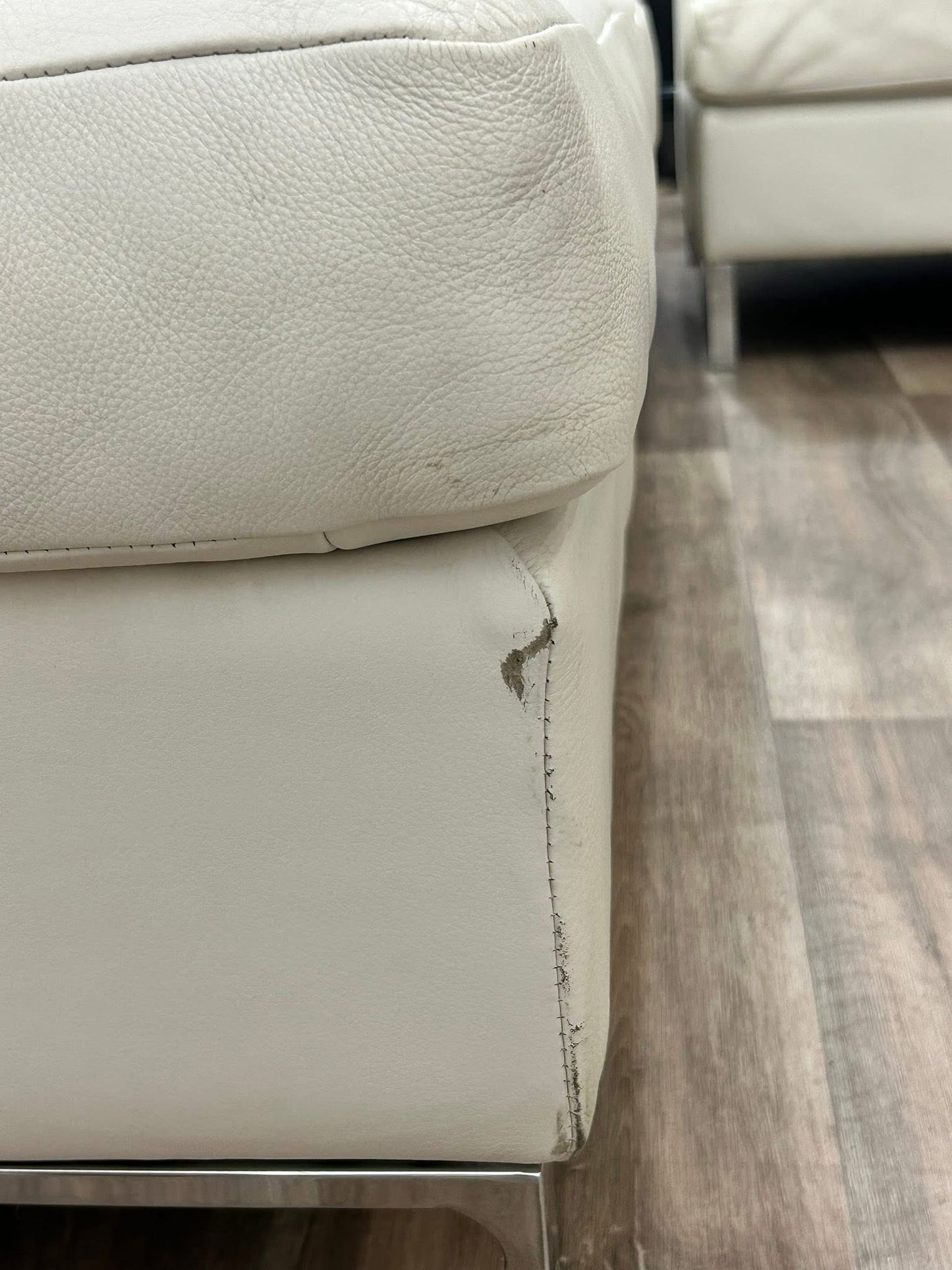 EQ3 Eve Leather Sectional Sofa