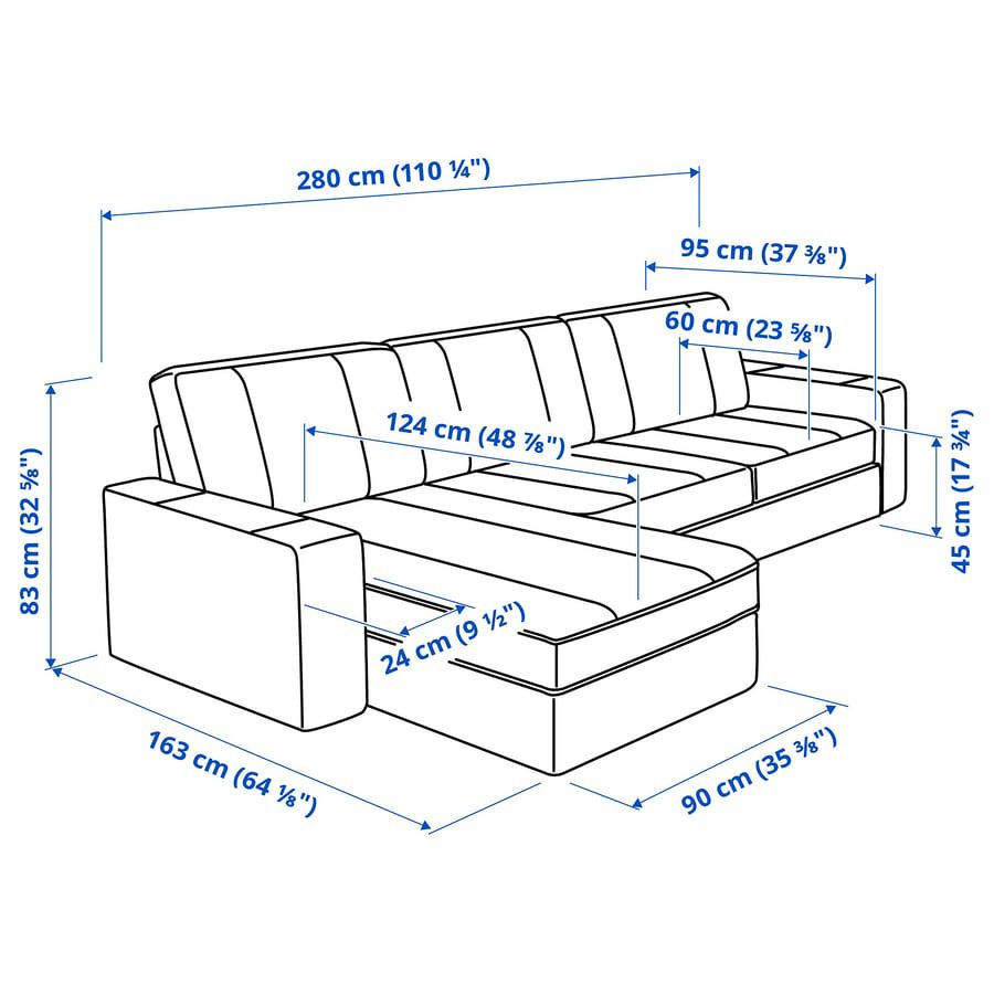 Ikea Kivik Sectional Sofa