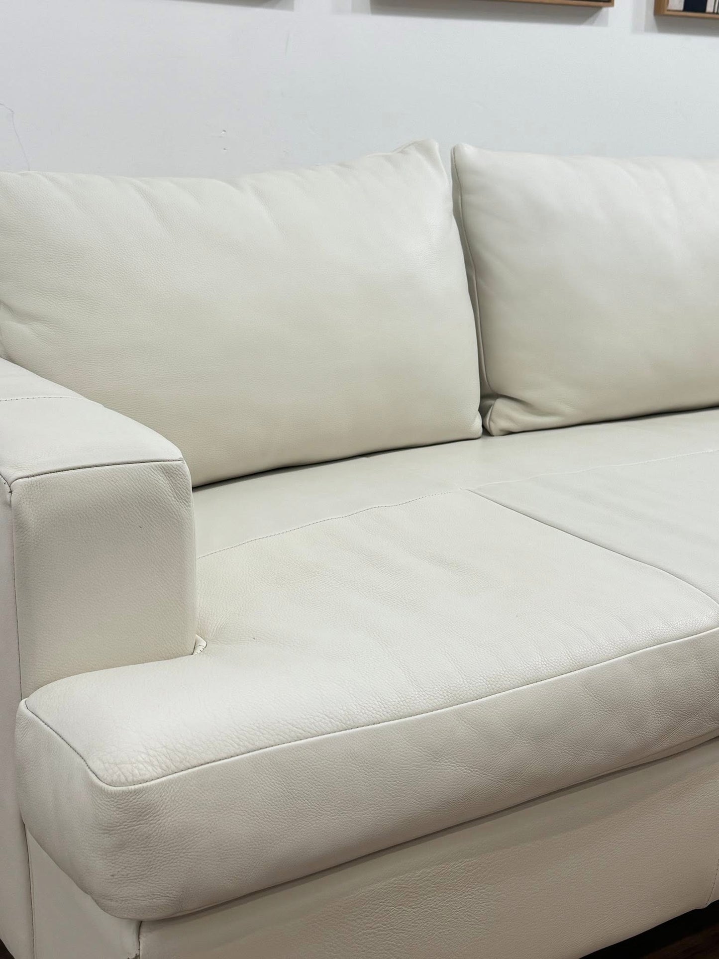 EQ3 Eve Leather Sectional Sofa
