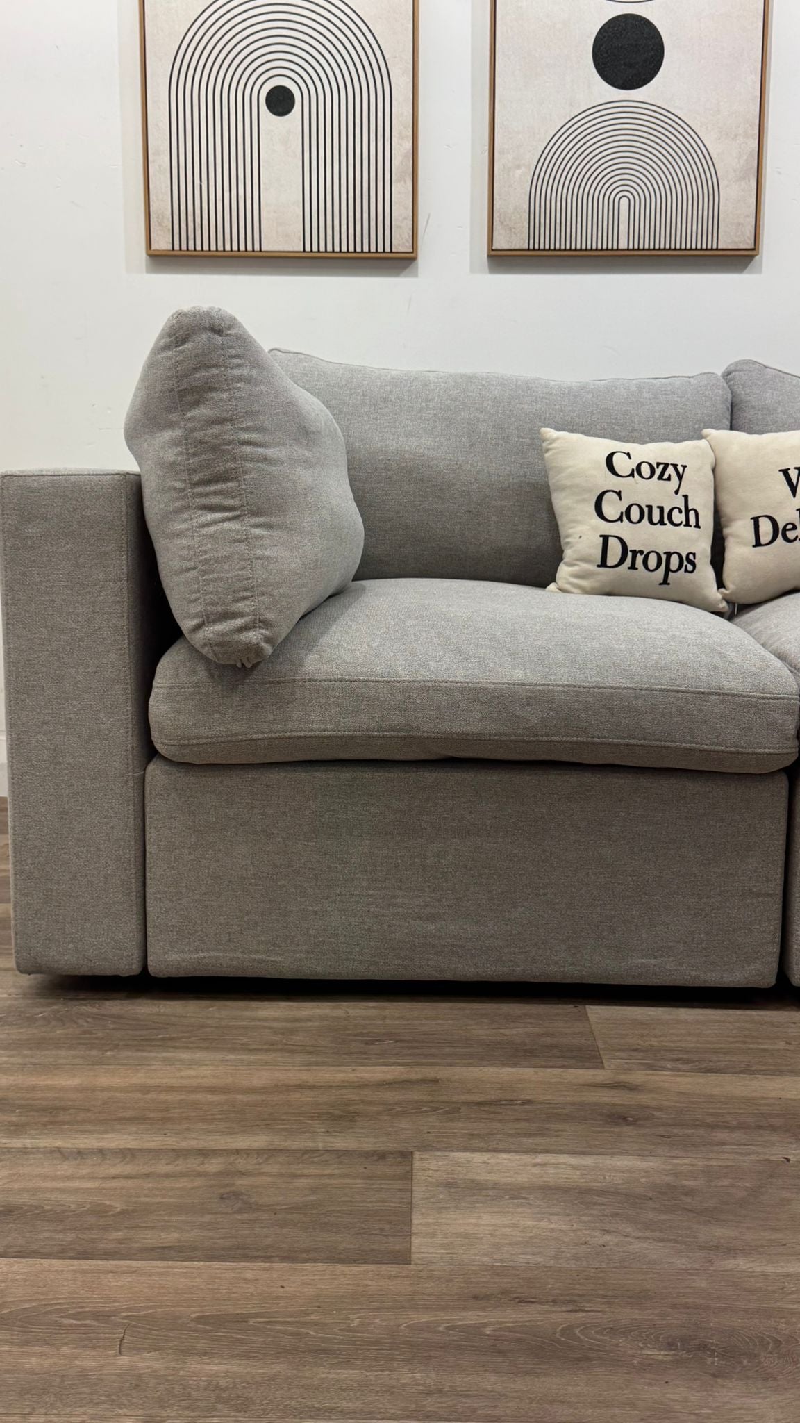 Cozey Ciello Modular 3pc Sofa