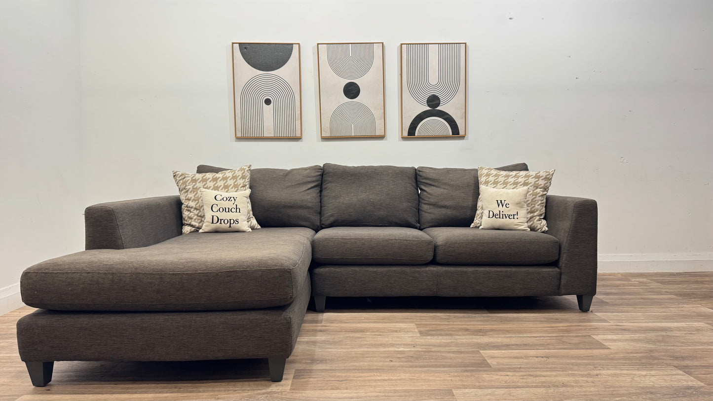 Brown Sectional Sofa