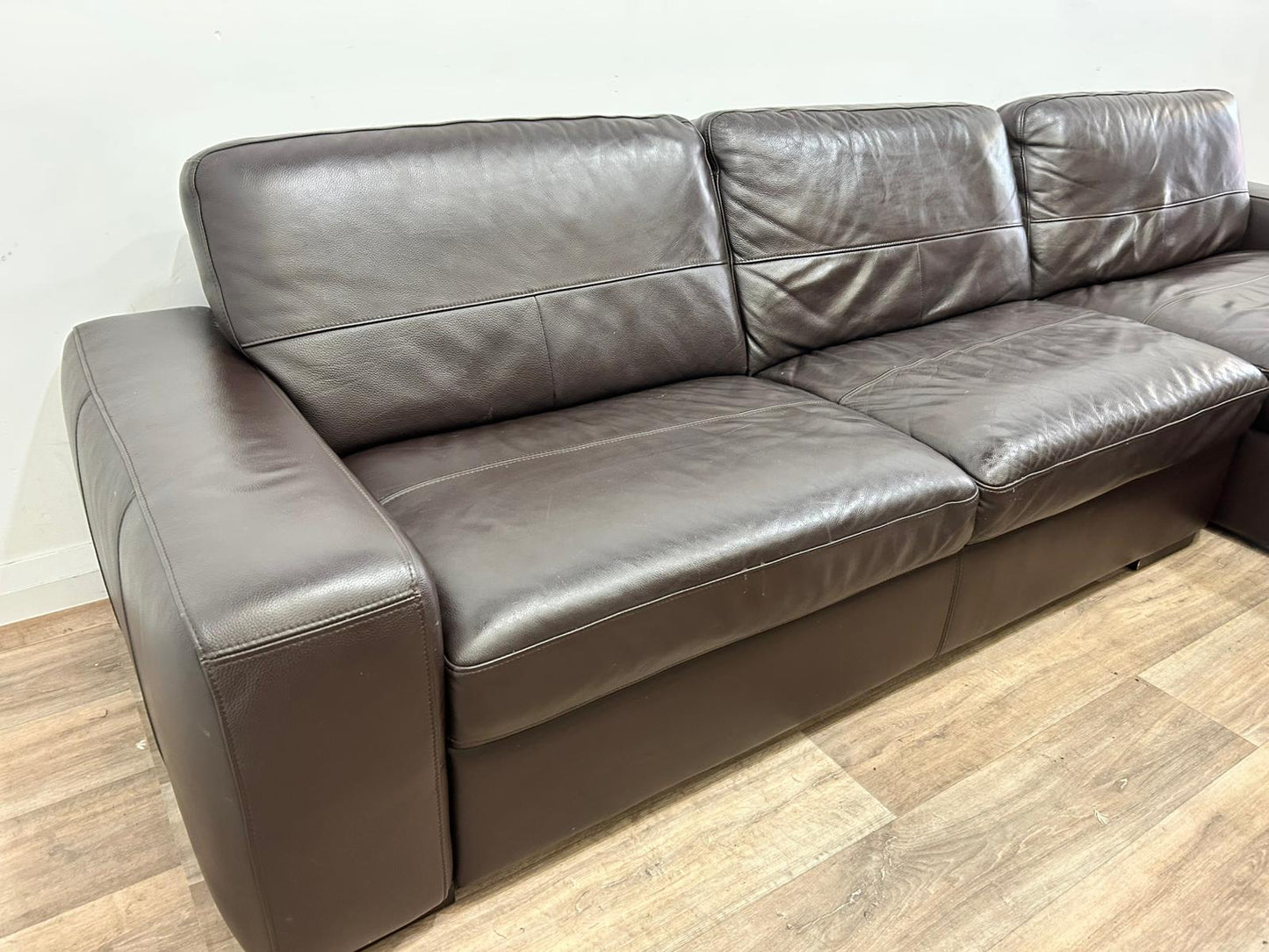 Genuine Leather Sectional Sofa