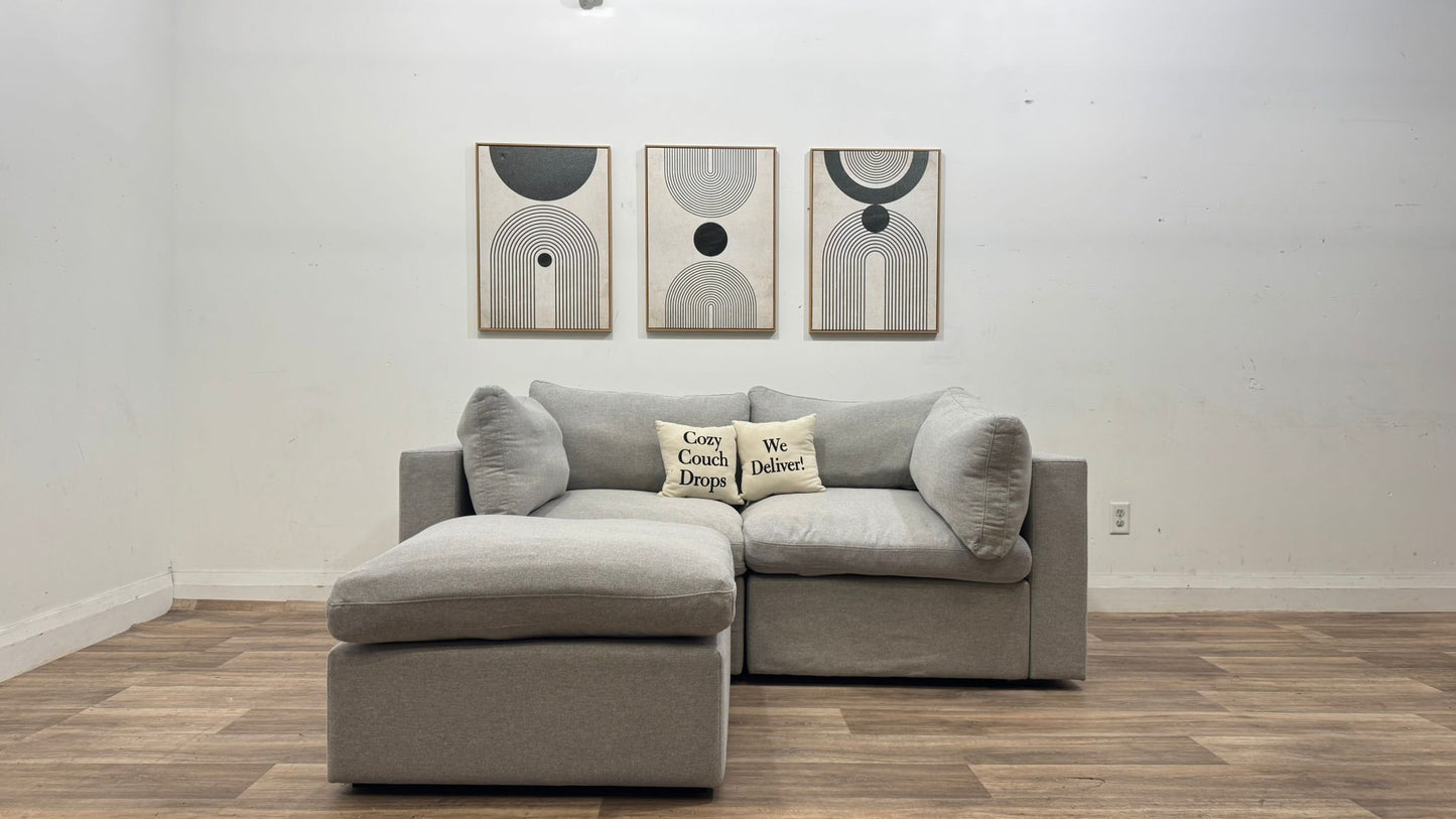 Cozey Ciello Modular 3pc Sofa