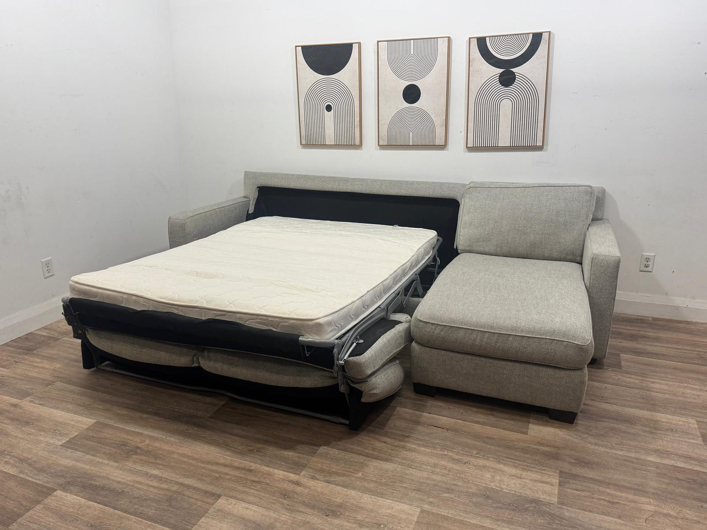 West Elm Henry Sleeper Sectional
