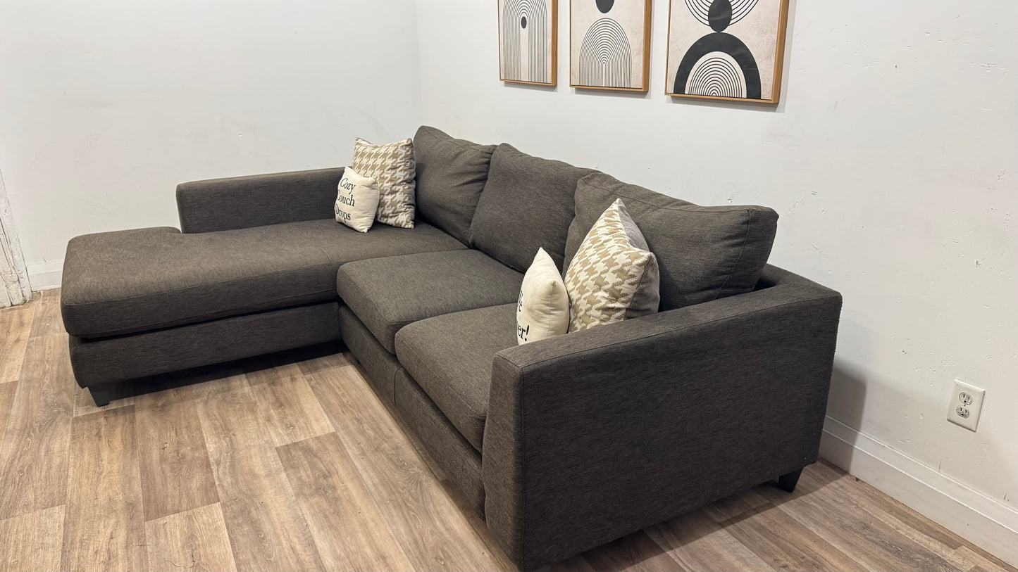 Brown Sectional Sofa