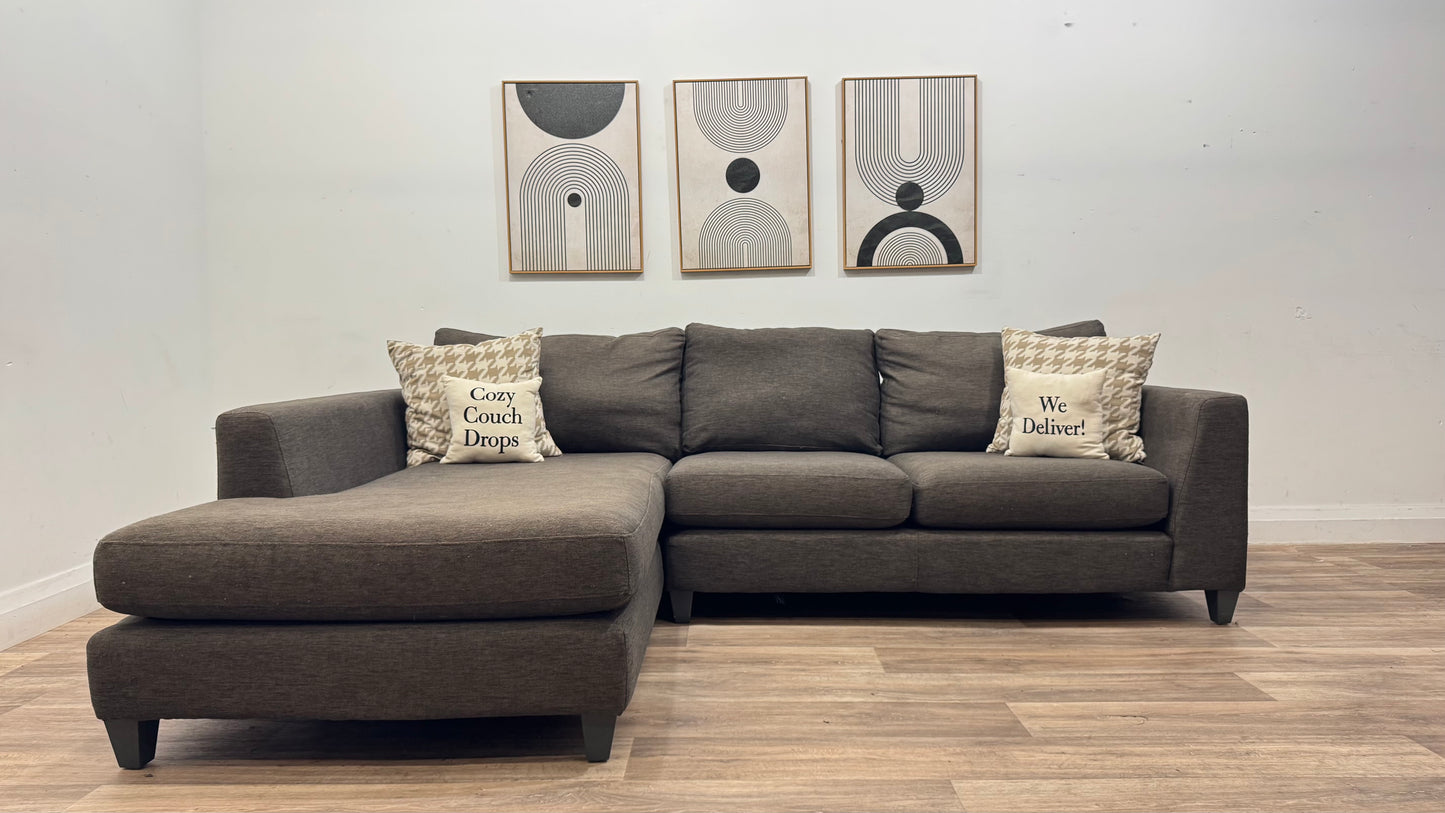 Brown Sectional Sofa