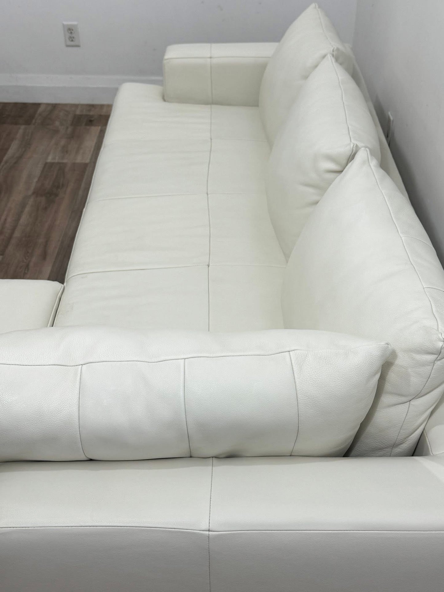 EQ3 Eve Leather Sectional Sofa