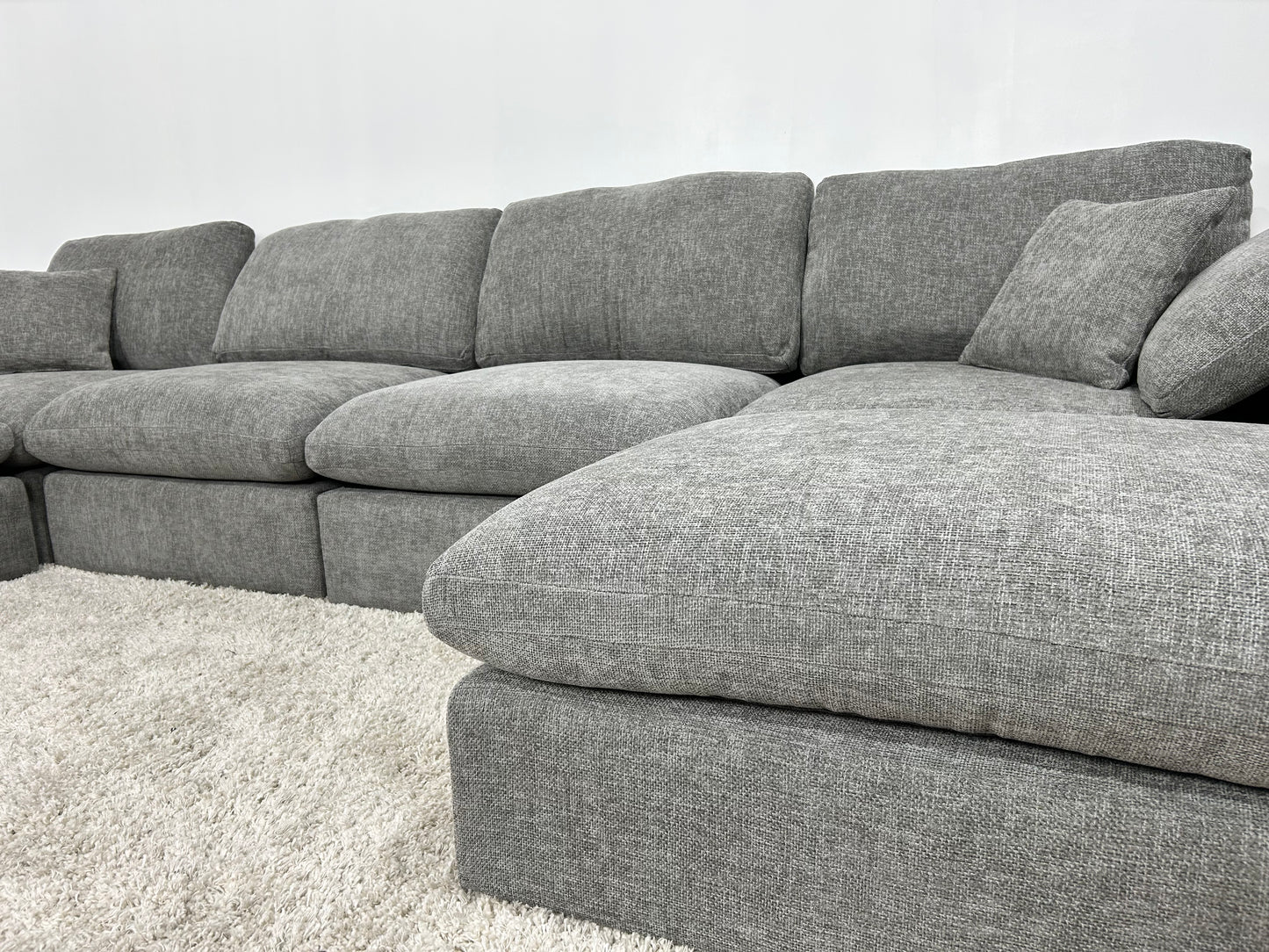 New Modular Sofa 6pc Grey