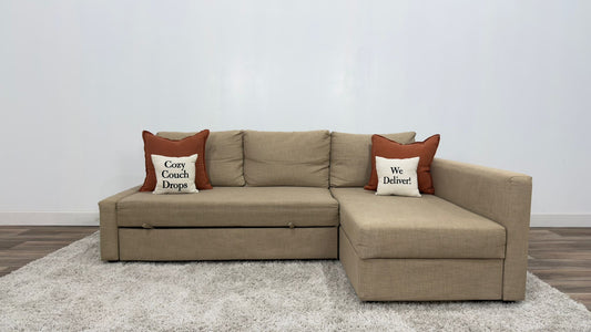 Beige Ikea Friheten Sofabed