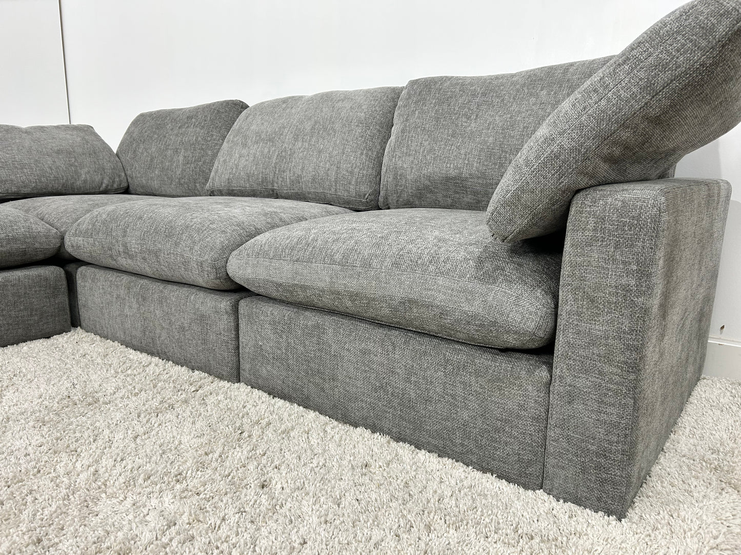New Modular Sofa 4pc Grey