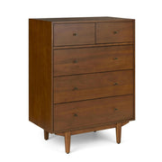 Article Cooper 5 Drawer Chest - Walnut