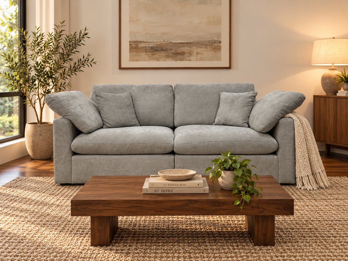 Nest | Light Grey | Sofa | 2pc