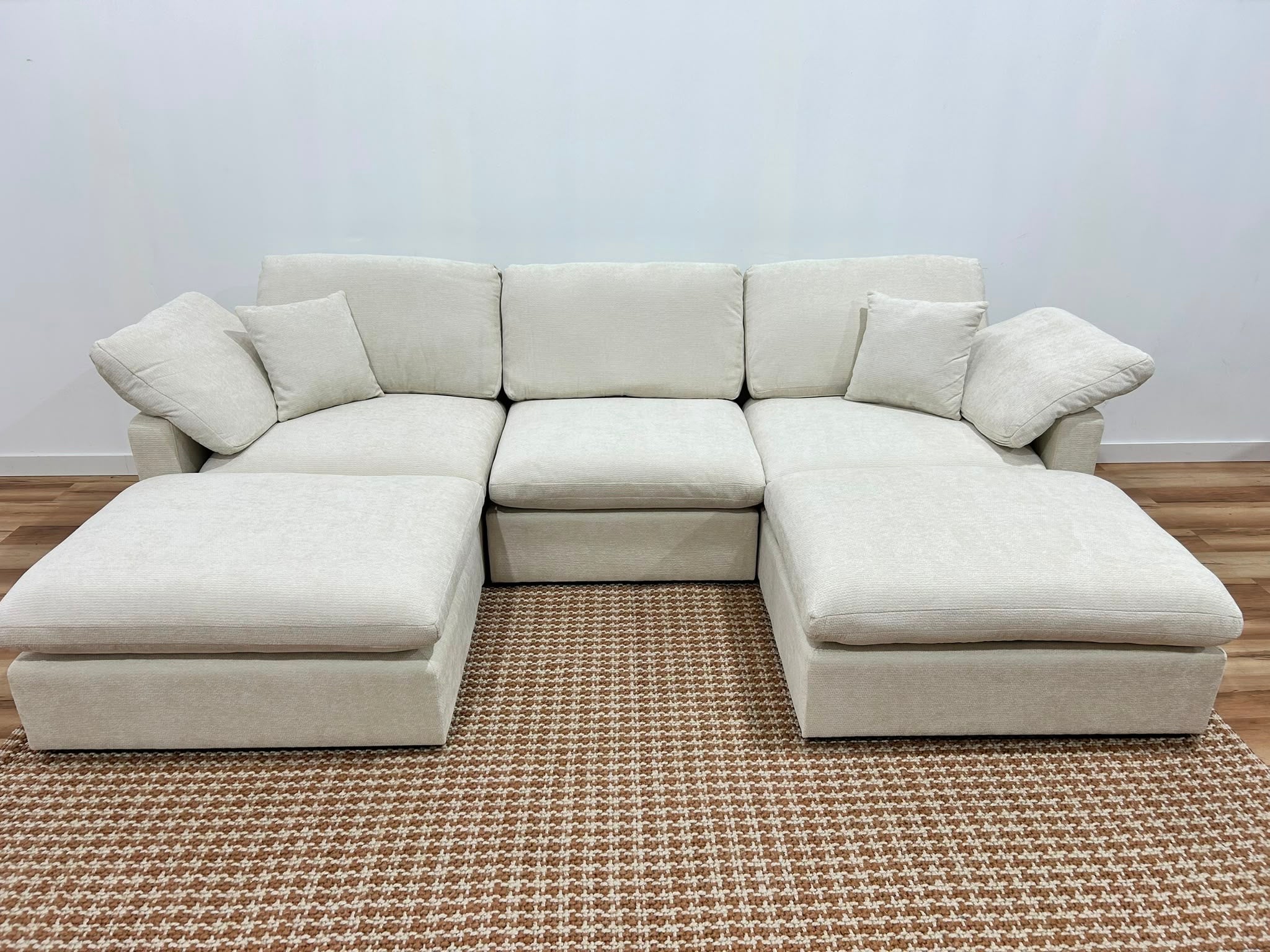 The Nest Modular Sofa 5pc Cream