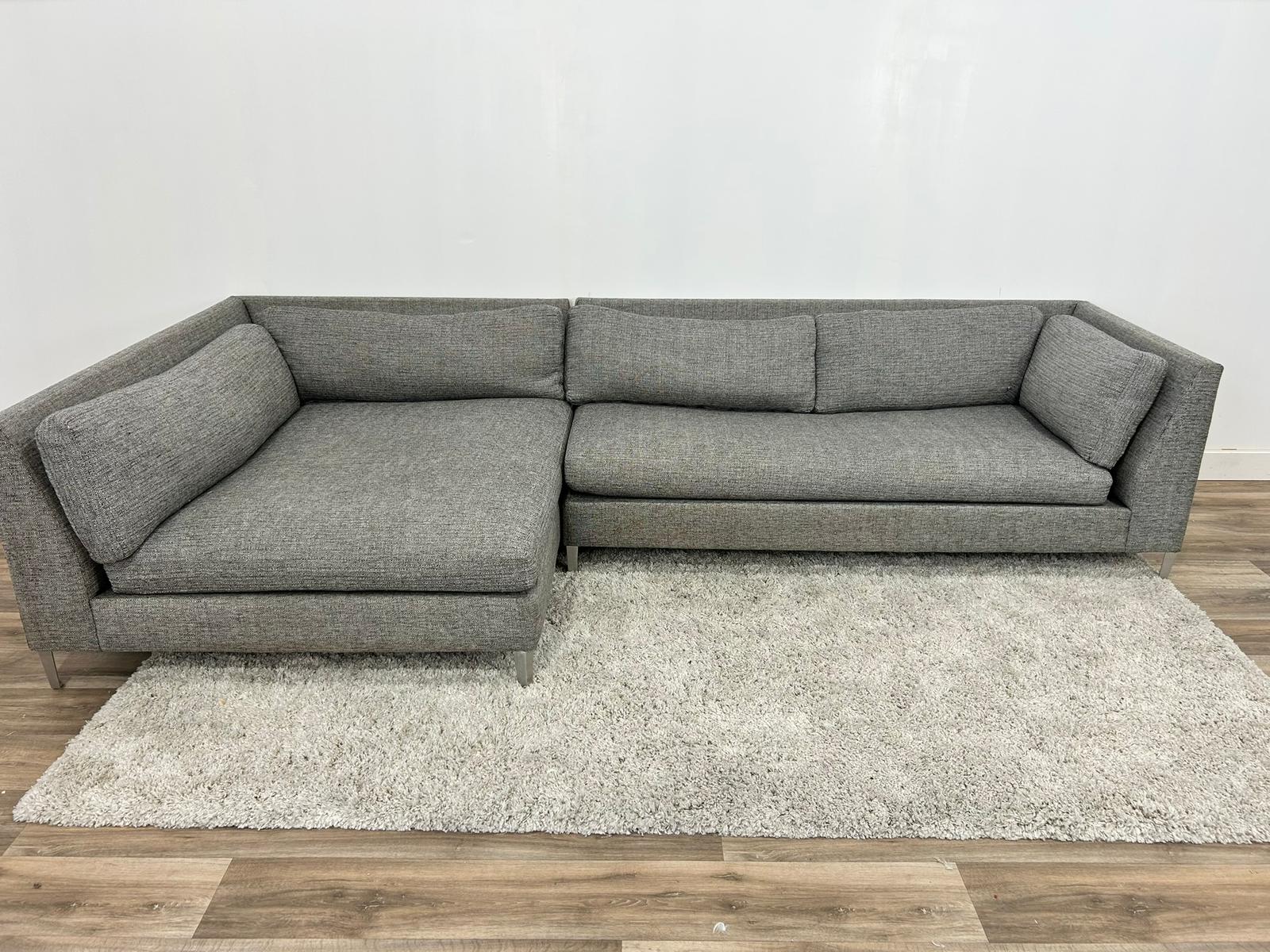 CB2 Decker Sectional Sofa