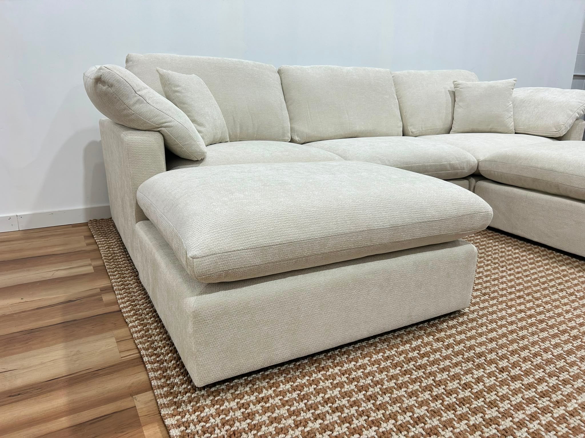 The Nest Modular Sofa 5pc Cream