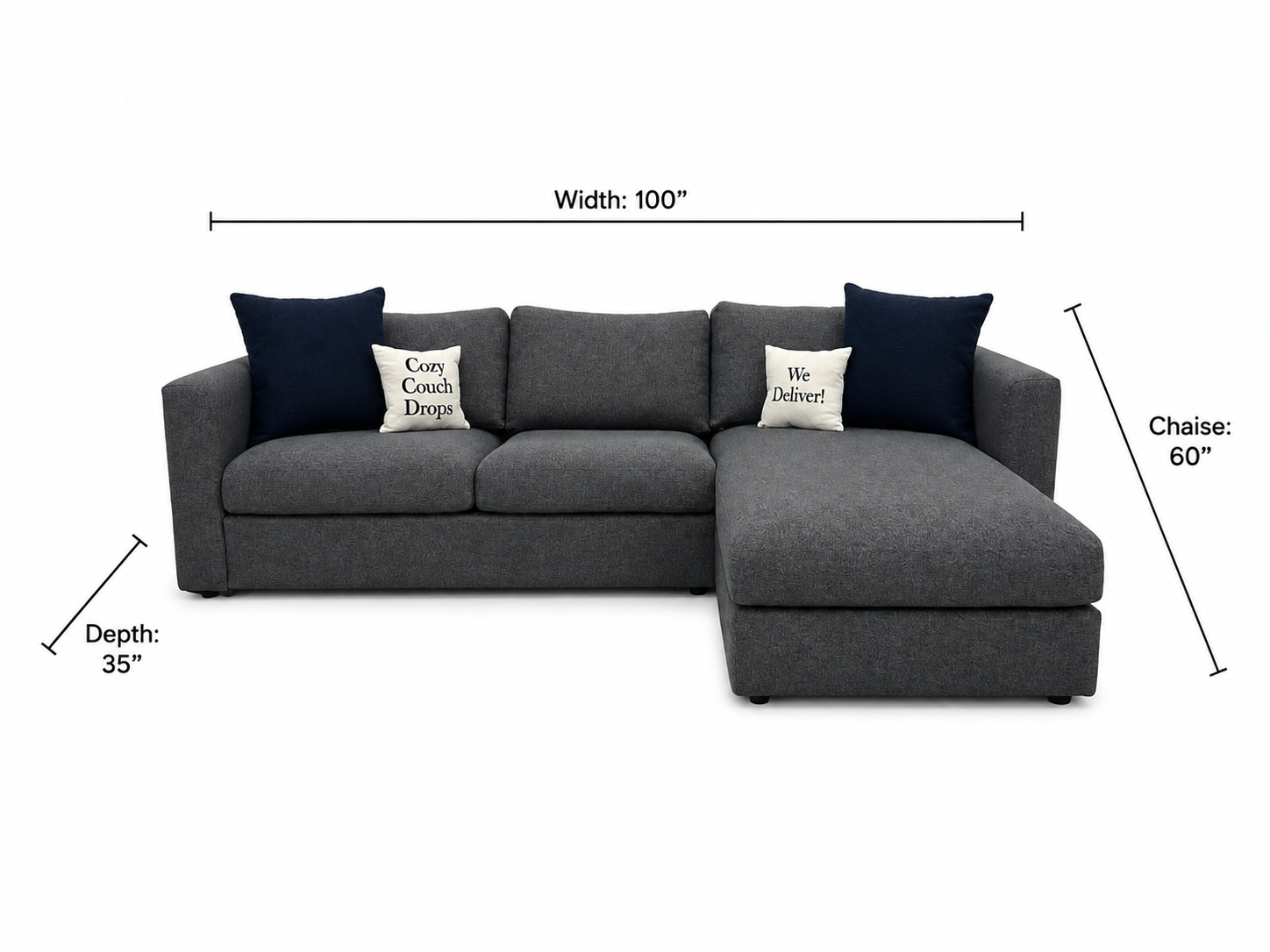 Ikea Finnala Sectional Sofa 100”