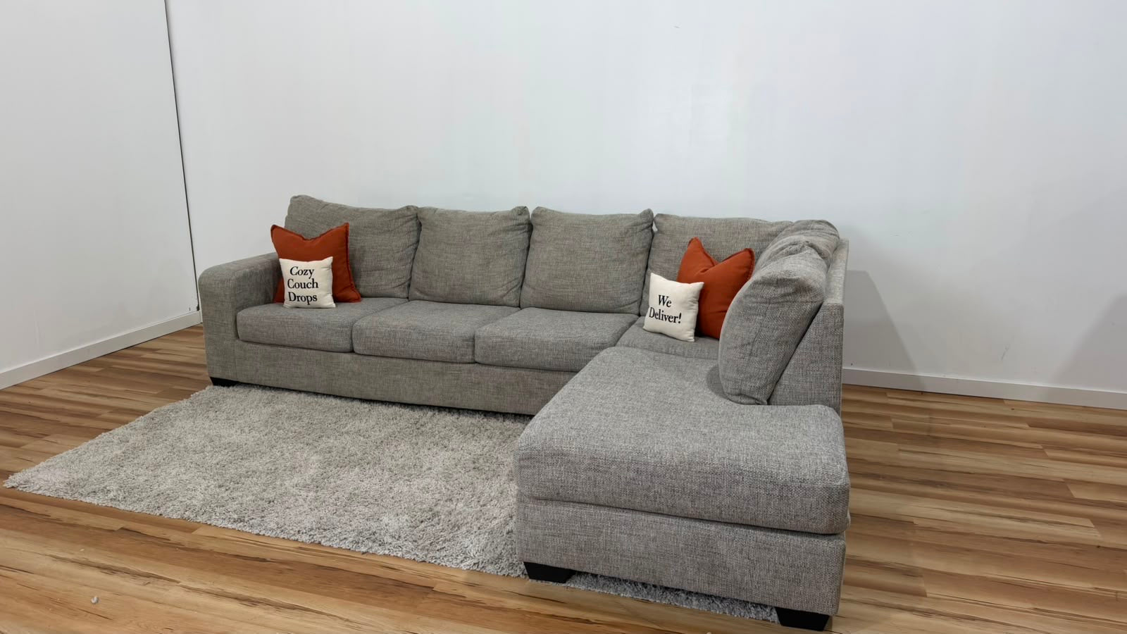 Ashley Sectional Sofa 124”