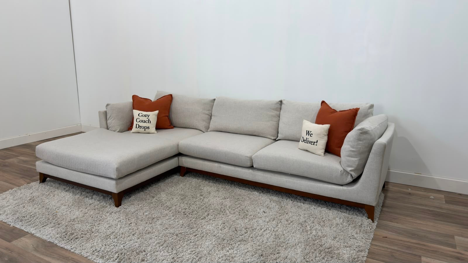Stylus Palm Sectional Sofa