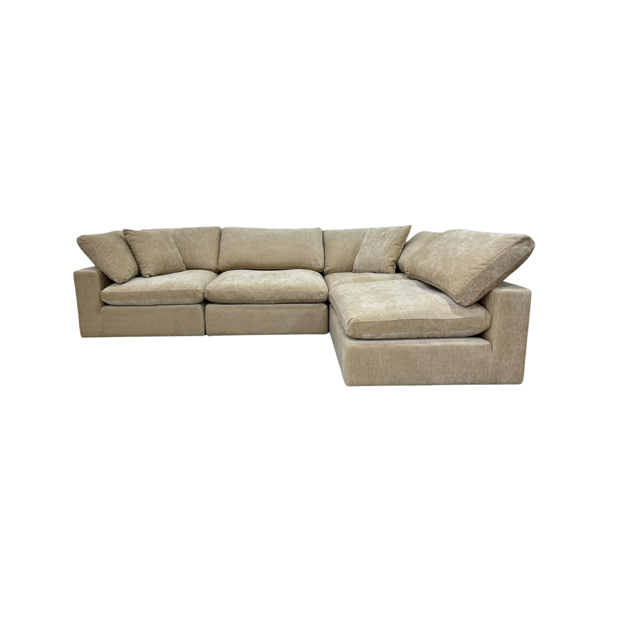 Snug Modular Sofa 4pc - Sand