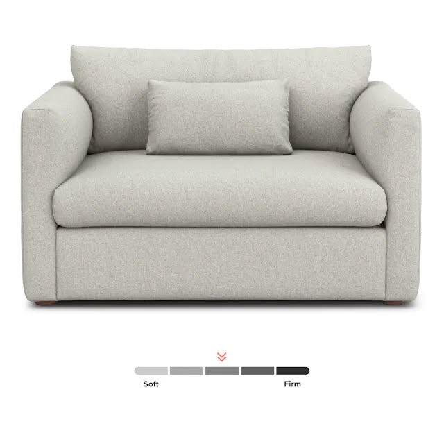 Marina 57" Sleeper Chair - Clover Ivory