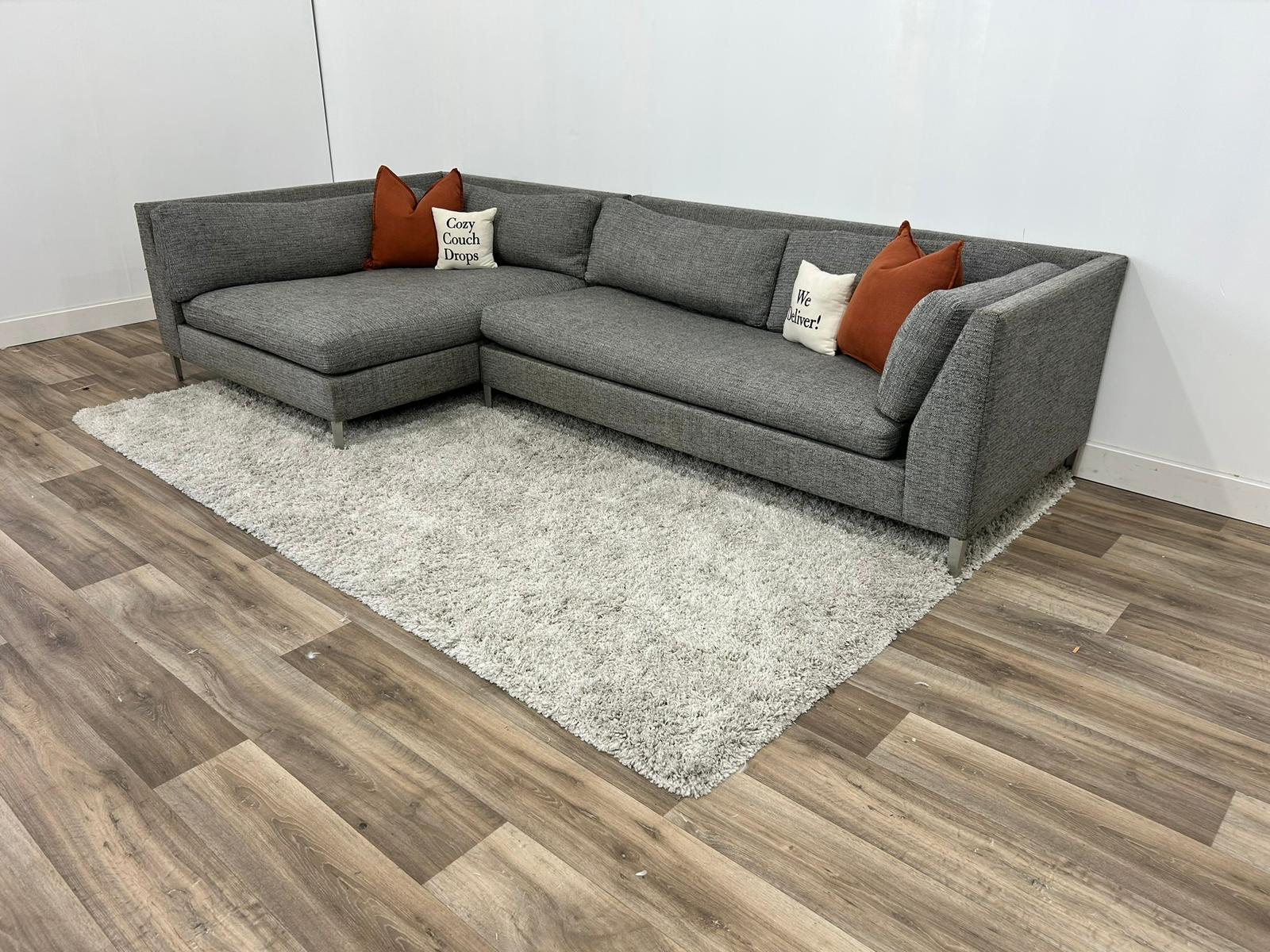 CB2 Decker Sectional Sofa