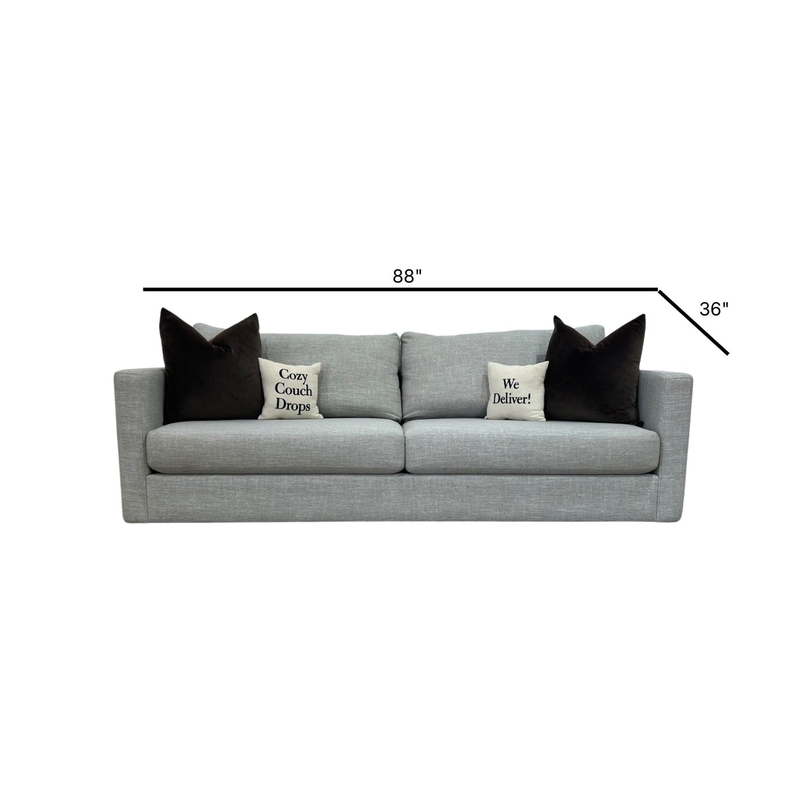 Van Gogh Designs Kane Sofa 88”