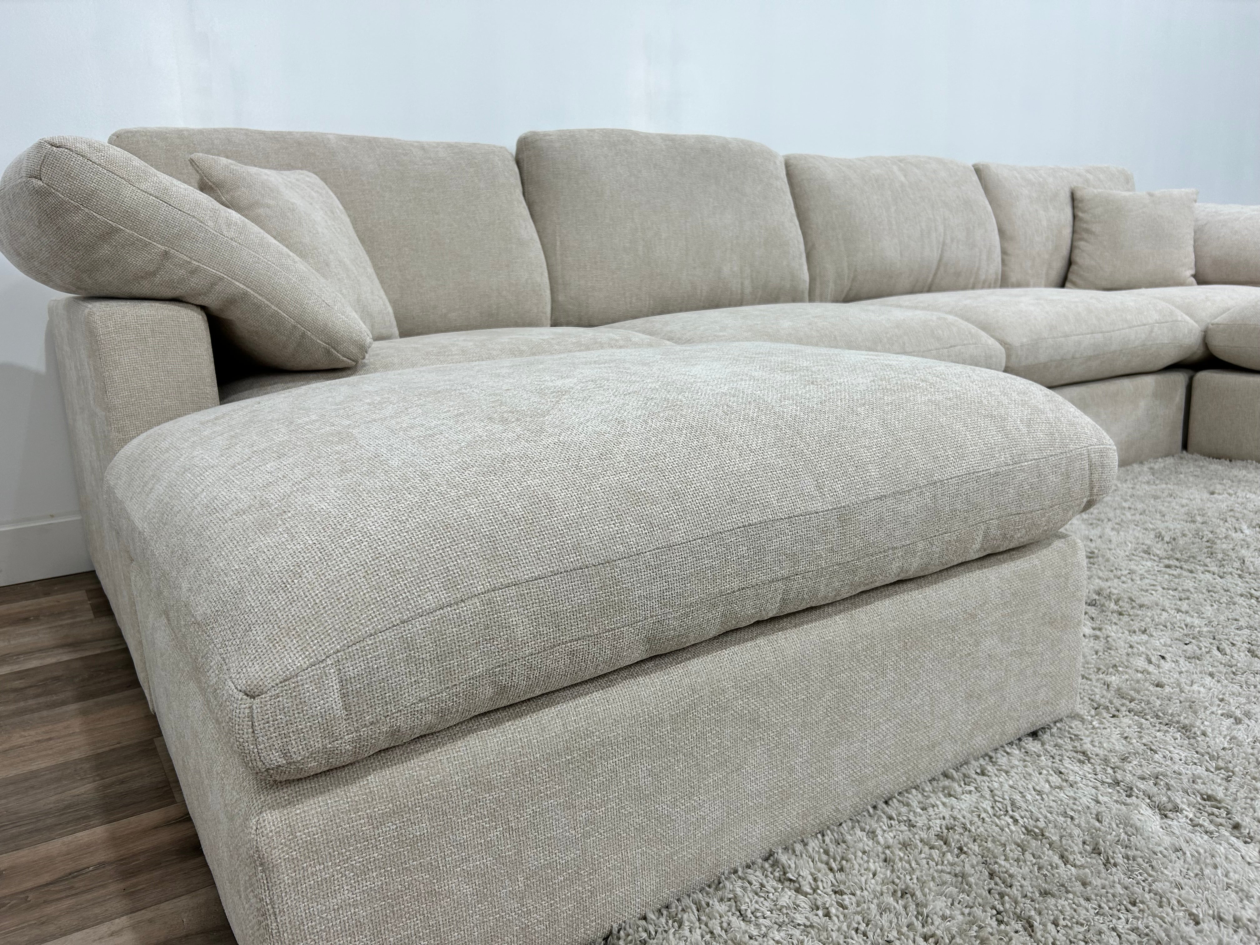 New Modular Sofa 6pc Beige - Pre-Order (Back in stock early June)