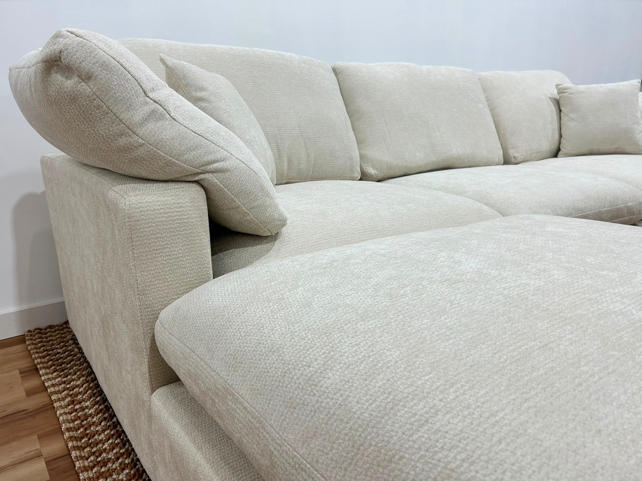 The Nest Modular 4pc Sofa Cream