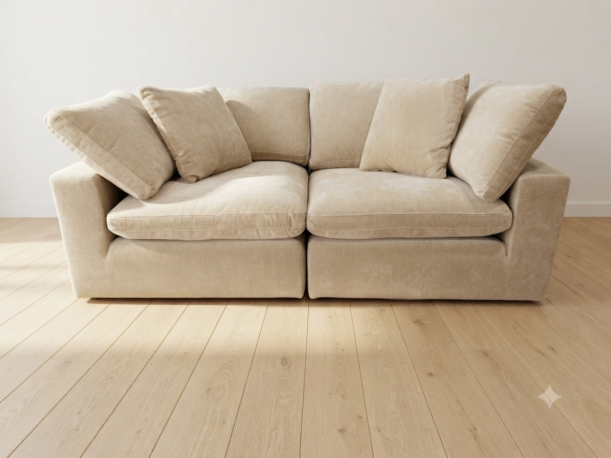 Snug Modular Sofa - Sand - 2pc