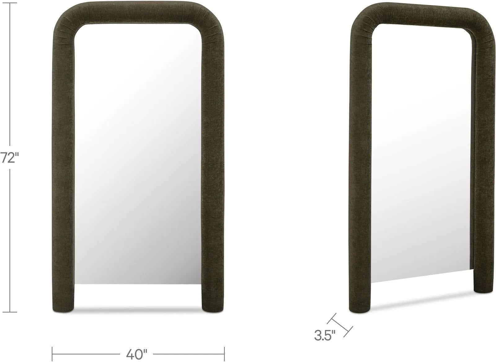 Moe’s Ellison Mirror - Olive