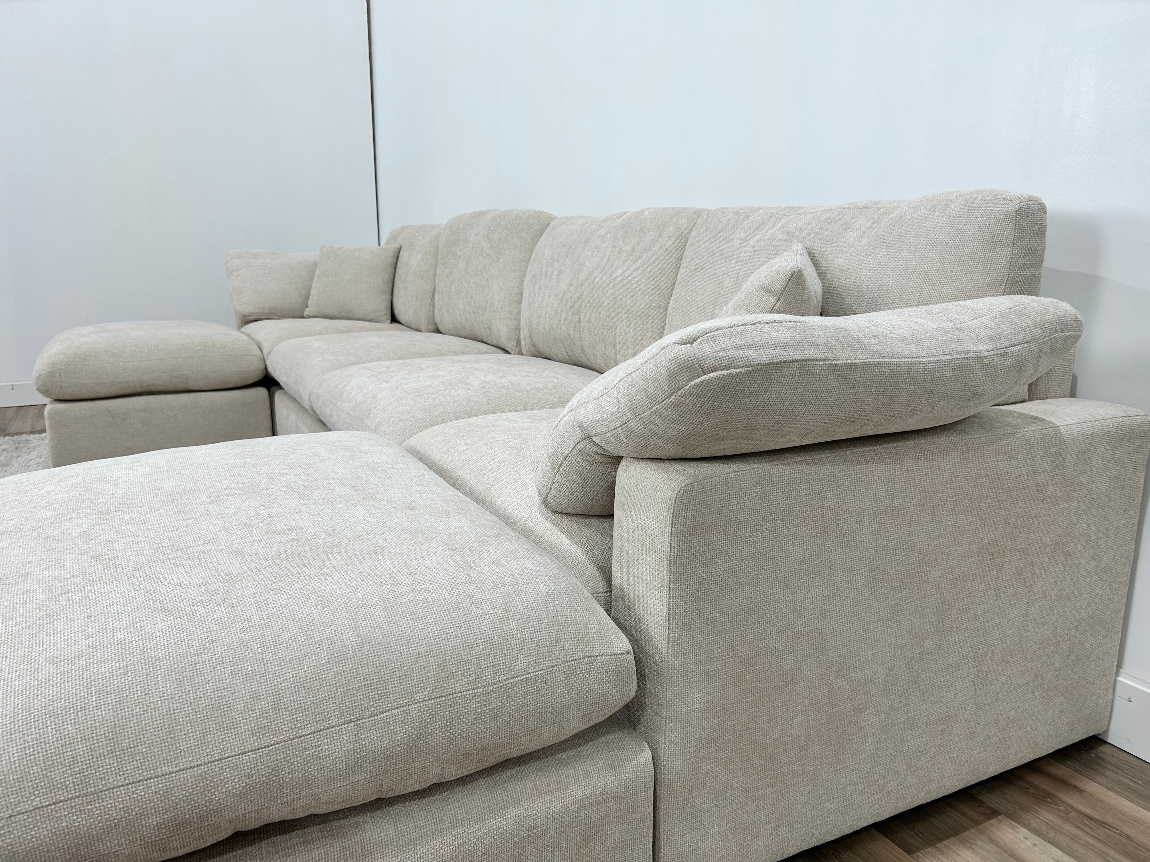 New Modular Sofa 6pc Beige - Pre-Order (Back in stock early June)