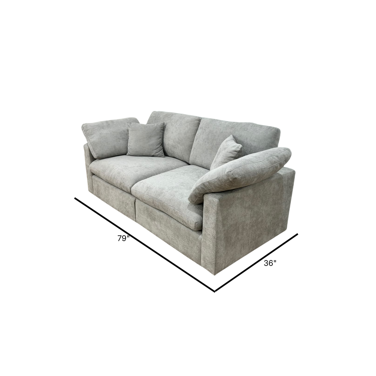 Nest | Light Grey | Sofa | 2pc