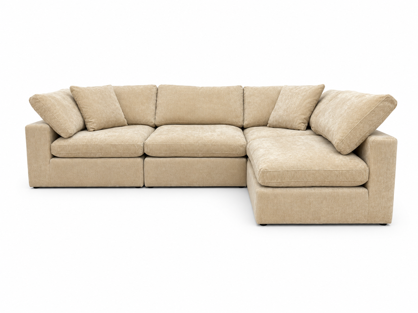 Snug Modular Sofa 4pc - Sand