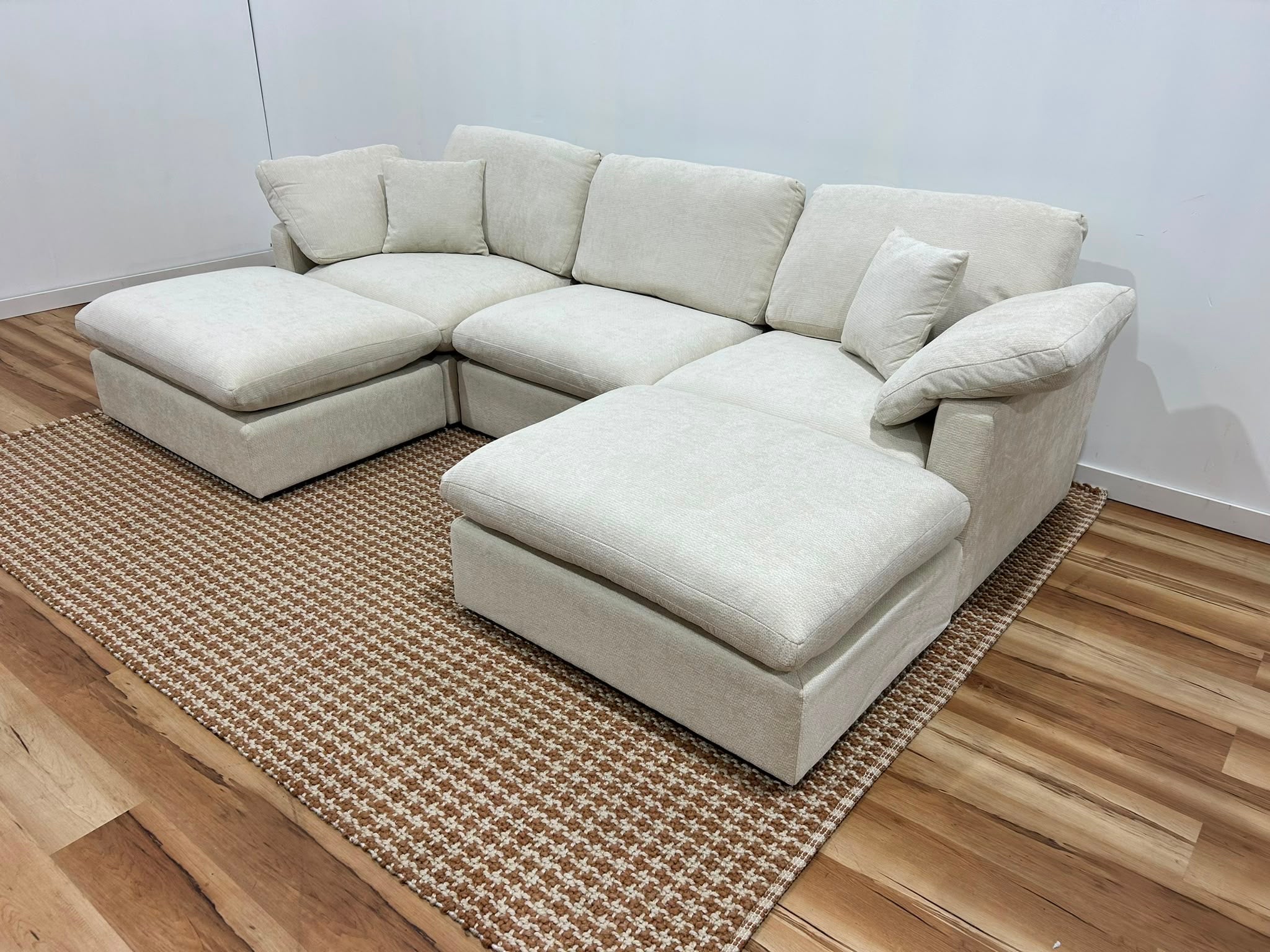 The Nest Modular Sofa 5pc Cream