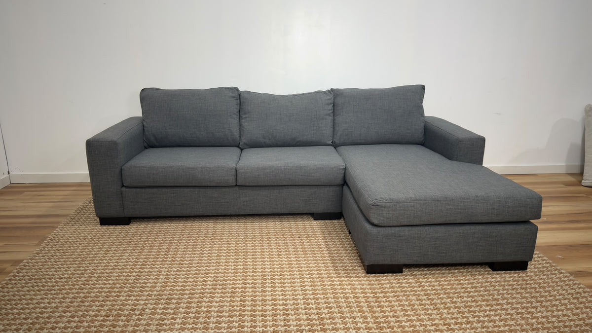 Q Living Reversible Sectional Sofa 108”