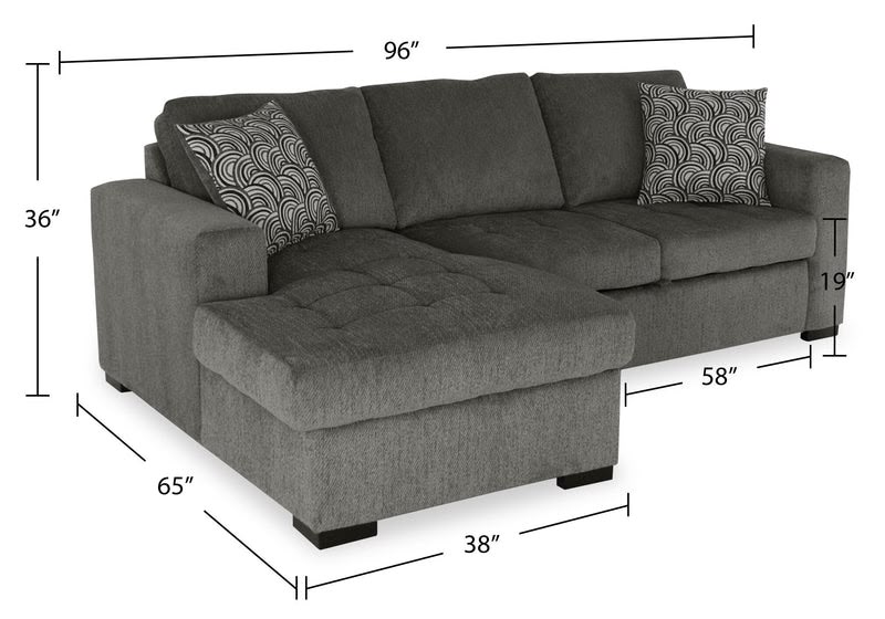 Legend Sleeper Sectional Sofa - The Brick