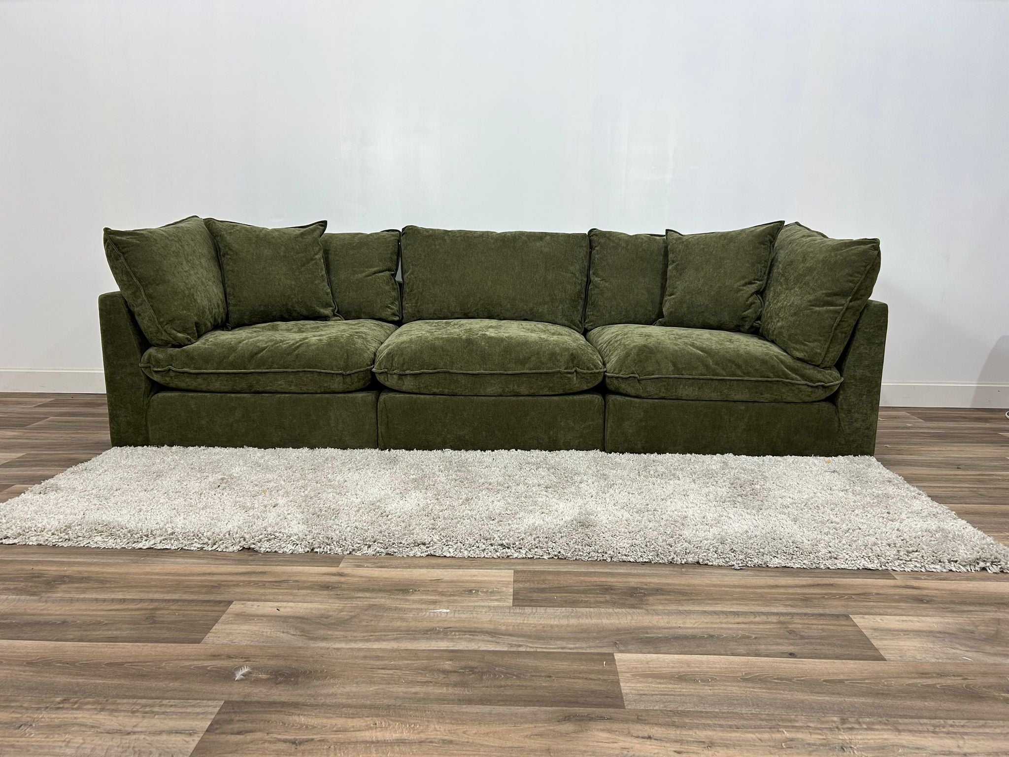 Couch Haus Modular Sofa - Willow Chenille + Ottoman