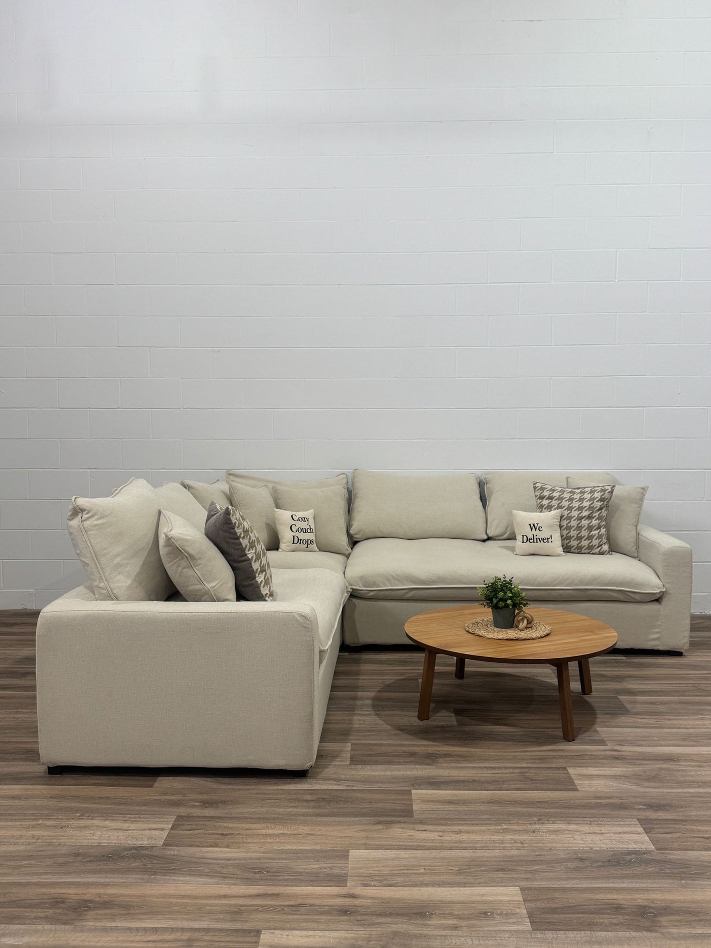 Couch Haus Classic Size Bench Seat Sofa