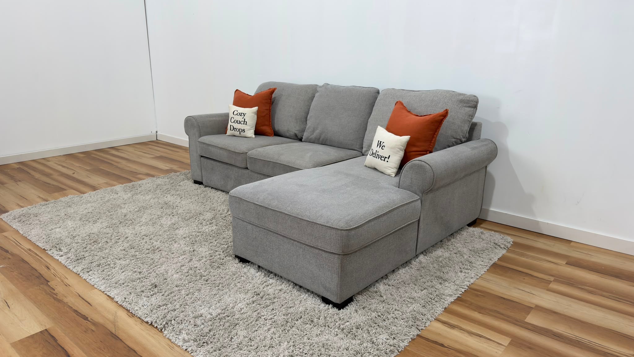 The Brick Haven Sectional Sofabed 100”