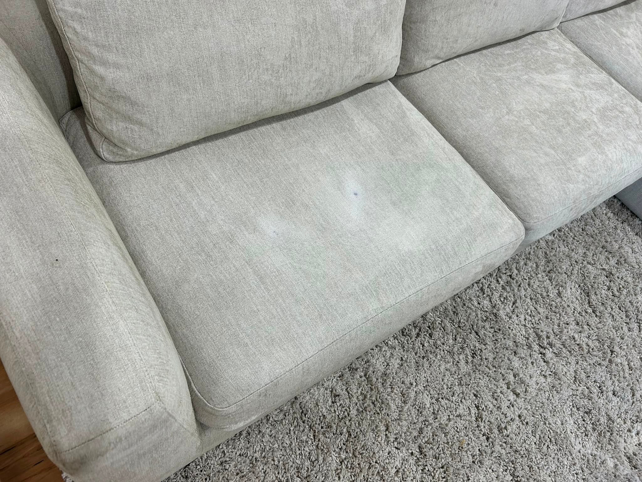 EQ3 Cello Sectional Sofa 122”