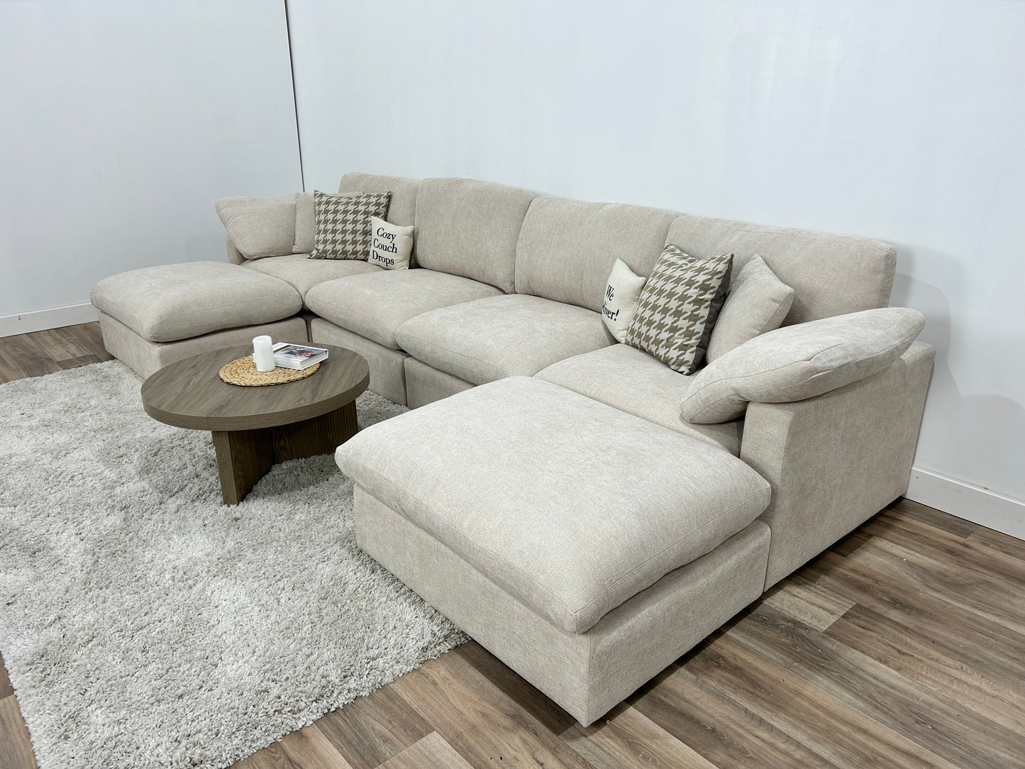 New Modular Sofa 6pc Beige