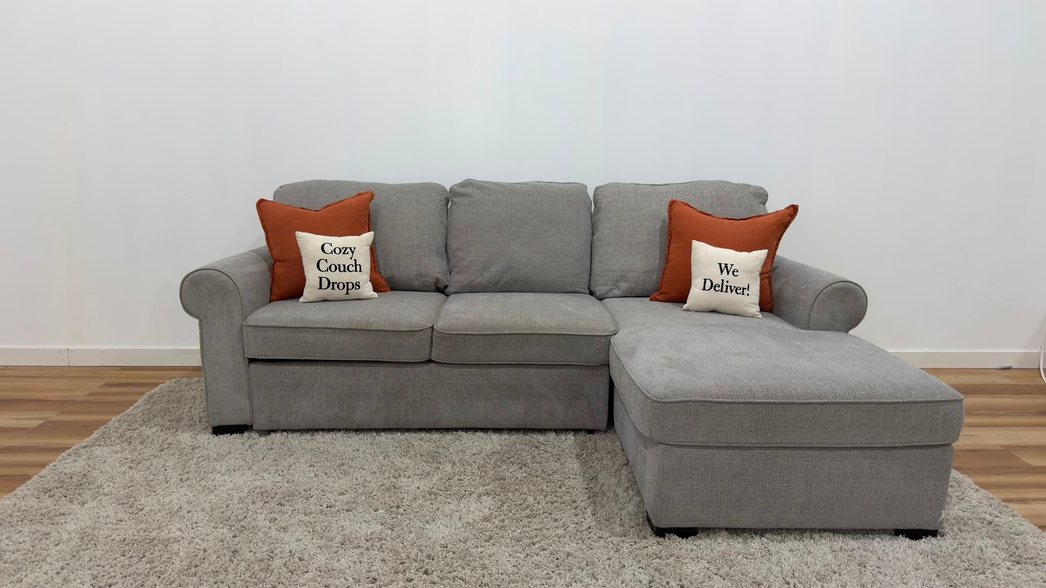 The Brick Haven Sectional Sofabed 100”