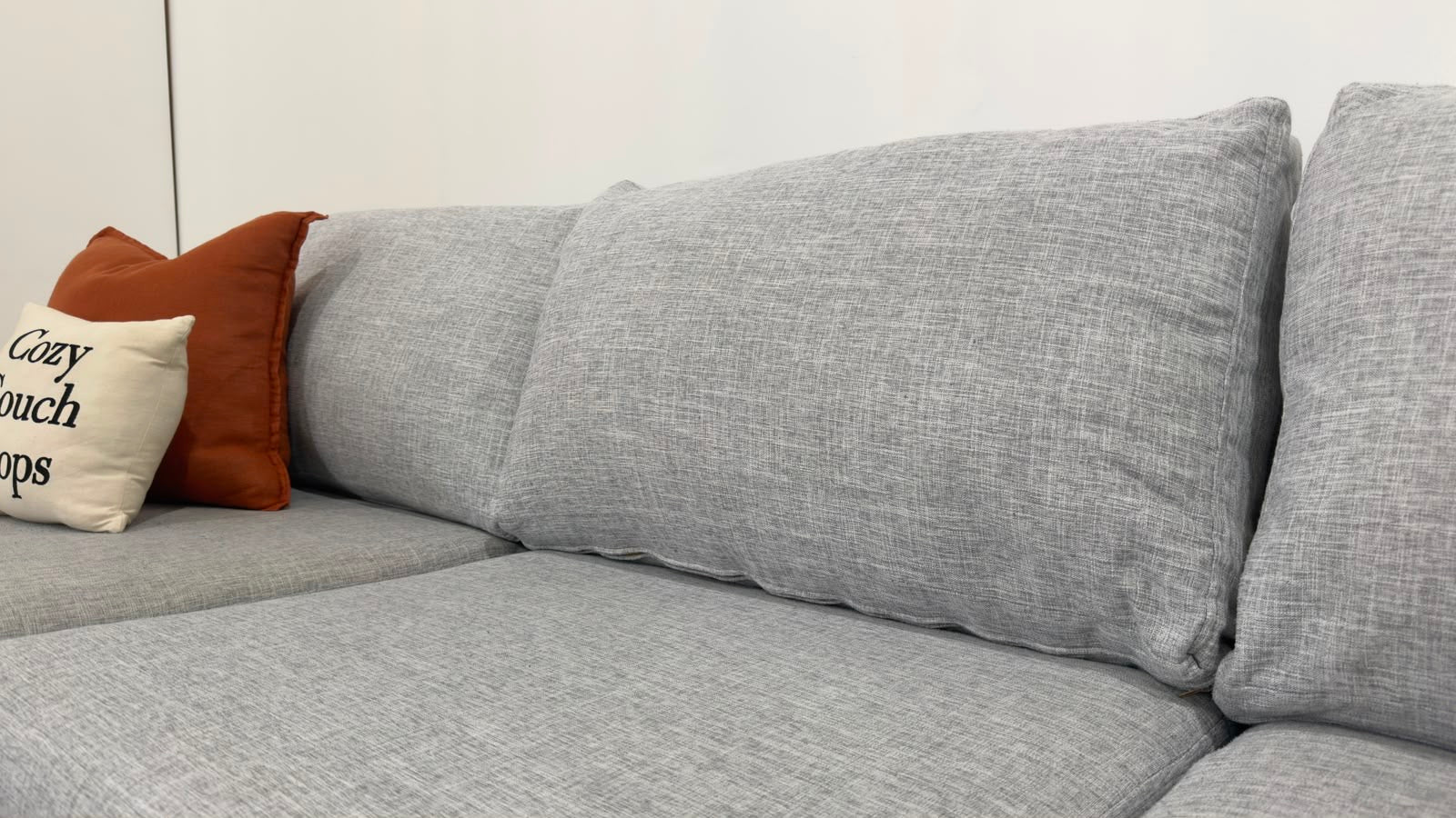 Q Living Reversible Sectional Sofa 108”