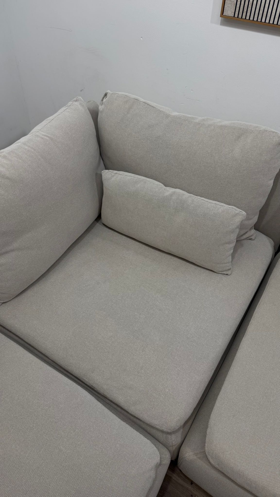 Ikea Soderhamn Beige Sectional Sofa