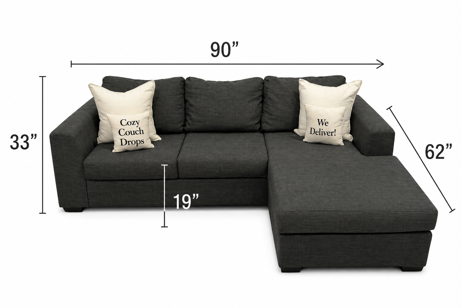 The Brick Nina Reversible Sofa