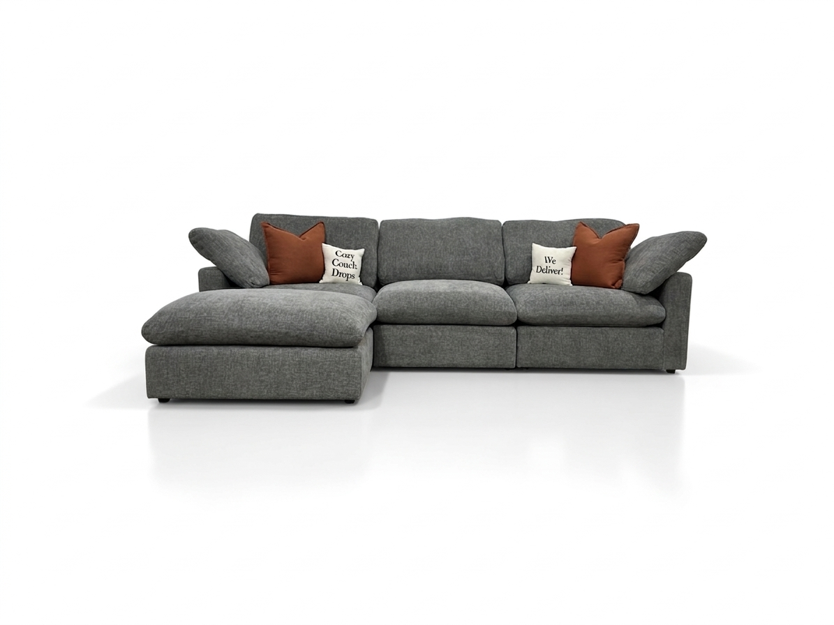 New Modular Sofa 4pc Grey