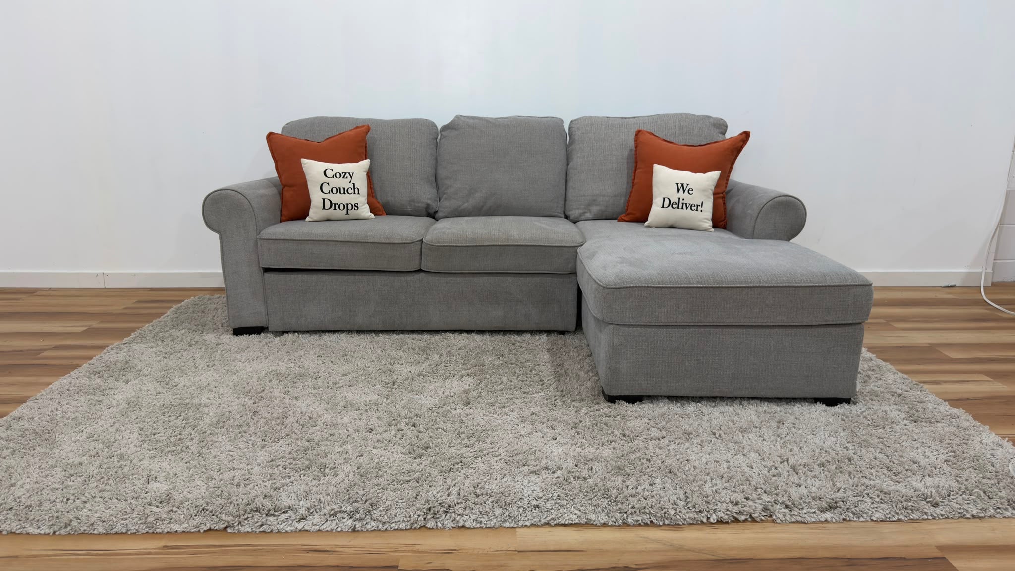 The Brick Haven Sectional Sofabed 100”