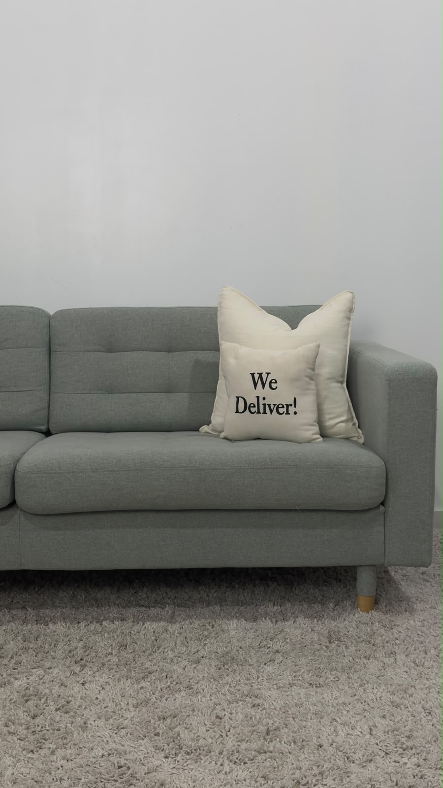 Green Ikea Morabo 3 Seater Sofa