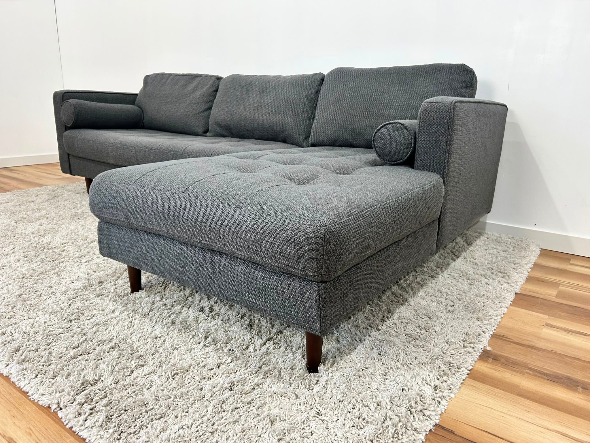 Structube Kinsey Sectional Sofa 100”